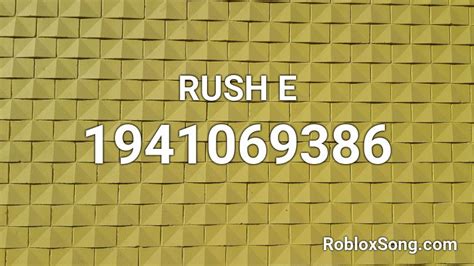 Losin control - <strong>Rush</strong> was ranked 8682 in our total library of 70. . Rush e roblox id